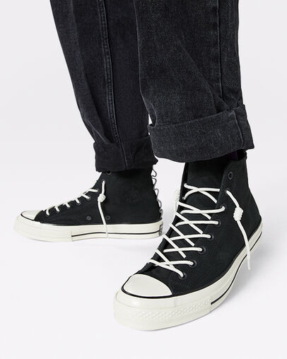 Nubuck Leather Chuck 70 Black/Mason/White