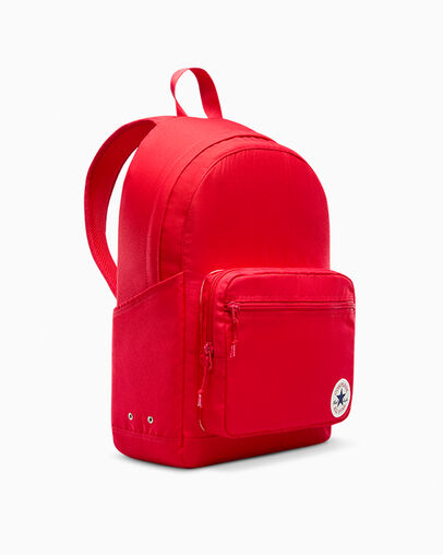 GO 2 Backpack Converse Red, 3/4 View