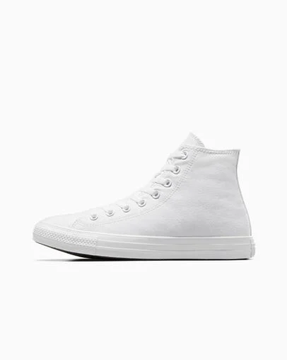Chuck Taylor All Star Canvas White Monochrome, Inner Side View