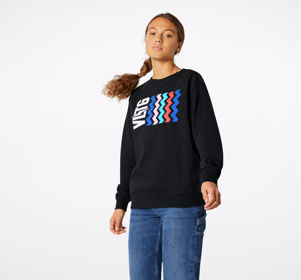 VLTG Crew long Sleeve Black