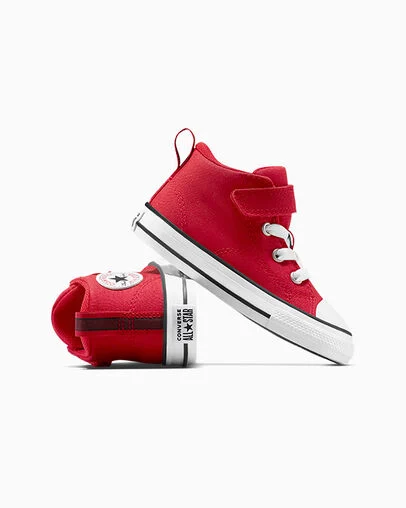 Chuck Taylor All Star Malden Street Easy-On Canvas Red/White/Black, Detail Angle View