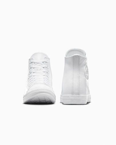 Chuck Taylor All Star Leather White Monochrome