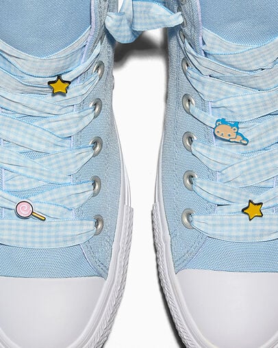 Converse x Hello Kitty And Friends Chuck Taylor All Star Cinnamoroll Baby Blue/White/Pink, Detail Angle View