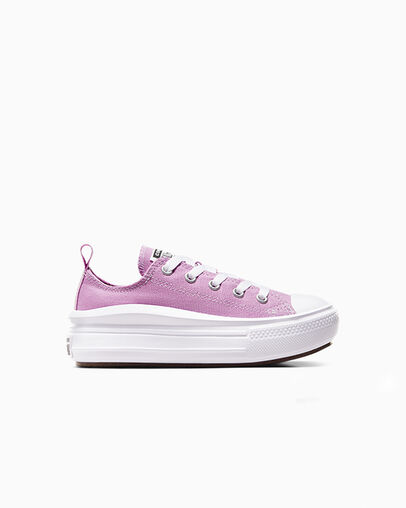 Chuck Taylor All Star Move Classic Amethyst/White/Black, Outer Side View
