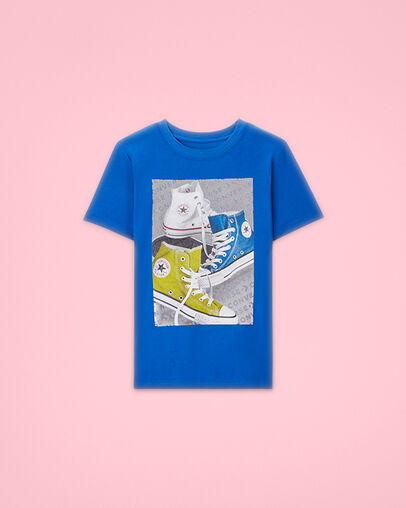 Reflective Photo Tee Hyper Royal
