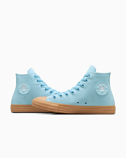 Chuck Taylor All Star Monochrome True Sky/Vintage White, Detail Angle View