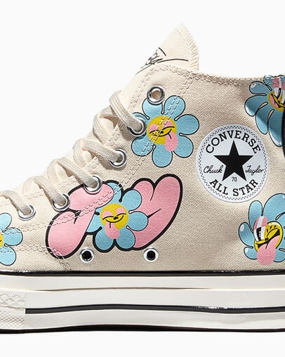 Hattie Stewart X Converse X Marc Jacobs Chuck 70 Natural Ivory/Sky Blue
