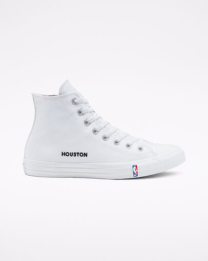 Houston Rockets Converse x NBA Chuck Taylor All Star White/White/White