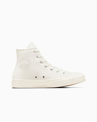 Chuck Taylor All Star Monochrome Vintage White/Vintage White, Outer Side View