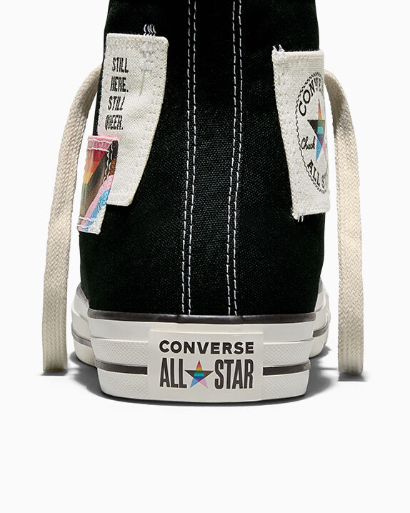 Chuck Taylor All Star Pride Patch Unisex High Top Shoe. Converse.com