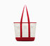 Five Star Canvas Tote Bag Converse Red