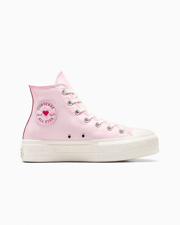chuck taylor all star lift sneaker rose gold