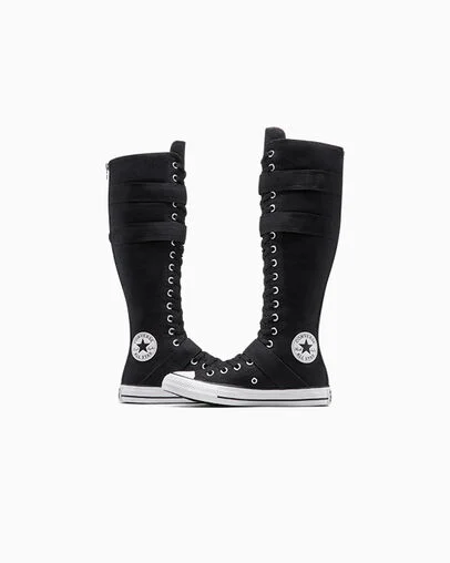 Chuck Taylor All Star XXHi Buckles Black/White/Black, Detail Angle View
