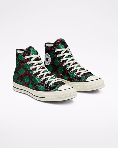 Snakequins Chuck 70 Red/Green/Egret