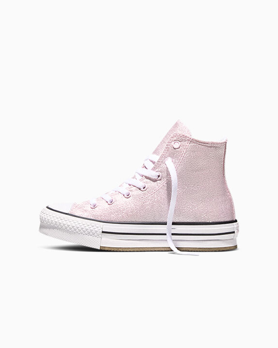 Chuck Taylor All Star Lift Platform Shine Big Kids High Top Shoe