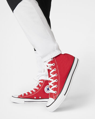 Star Chevron Colorblock Taping Track Jogger Black