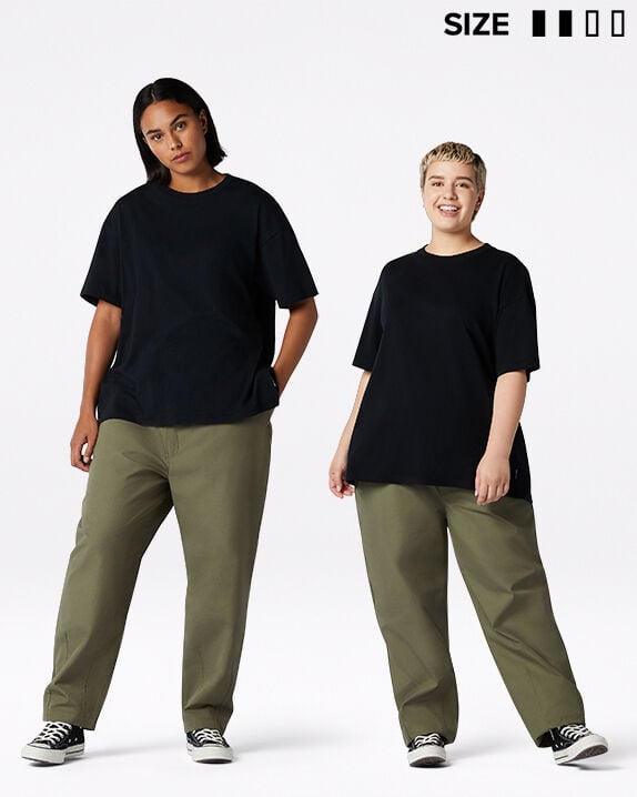 white converse t shirt womens