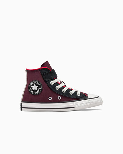 Chuck Taylor All Star Retro Easy-On Bloodstone Violet /Red/Black, Outer Side View