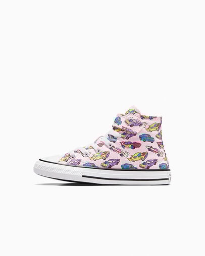Chuck Taylor All Star Easy-On Cars Pink Foam/Sour Candy Pink, Inner Side View