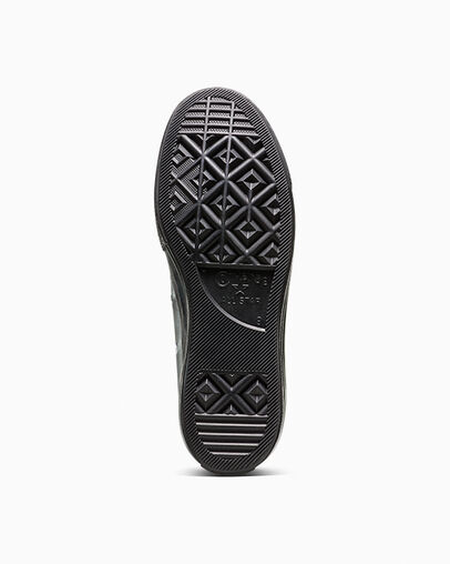 Chuck 70 Leather Black/Black/White, Outsole View