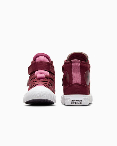 Chuck Taylor Alt Star Easy On Cherry Daze/Berry Shady/White, Heel View