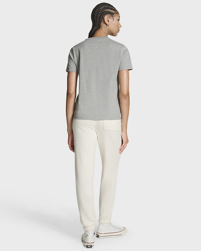 Stars T-Shirt Vintage Grey Heather, Detail View