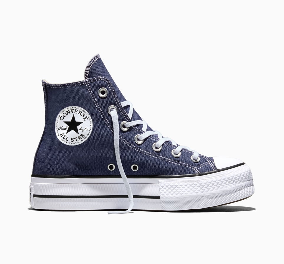 Chuck Taylor All Star Lift Platform Canvas Navy/White/Black