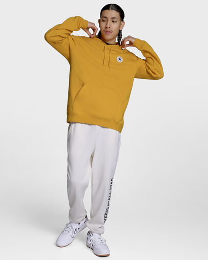 Chuck Taylor All Star Patch Hoodie Yellow, Detail View