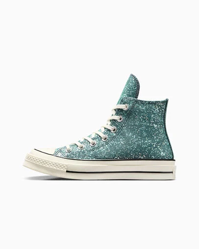 Chuck 70 Glitter Newtral Teal/Egret/Black, Inner Side View