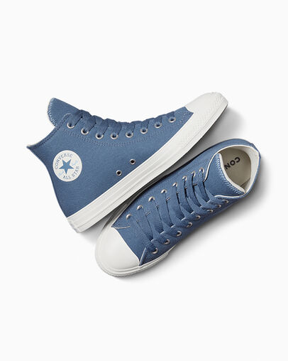 Chuck Taylor All Star Heavy Canvas Lakeside Blue/Lt. Blue, Angled View