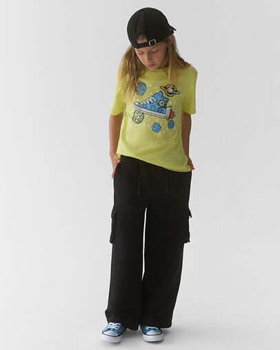 Chuck Taylor Patch French Terry Cargo Pants Black