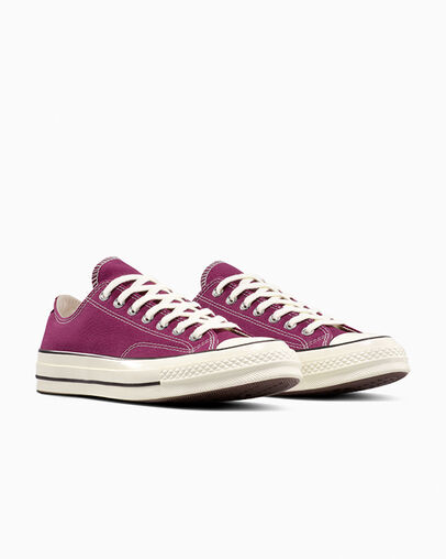 Chuck 70 Canvas Frozen Acai/Egret/Black, Top and Side View