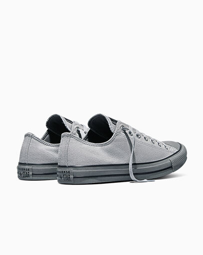 Chuck Taylor All Star Color Pop Grey Area/Darker Grey/Black, Heel View