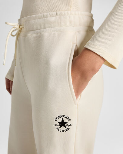 Fleece Pants Converse Egret, Detail View