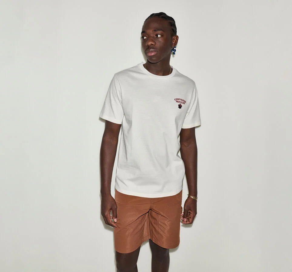 Converse Movers T-Shirt Converse Egret