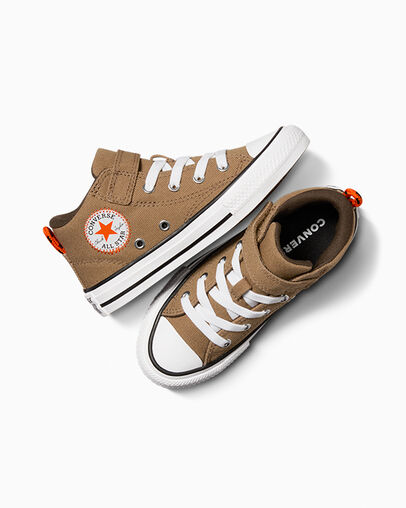 Chuck Taylor All Star Malden Street Hot Tea Brown/Orange/White, Angled View