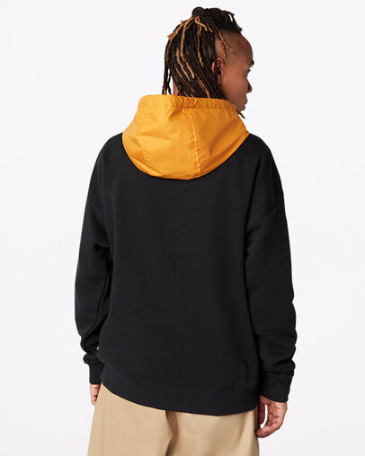 Removable Hooded Crew Converse Black