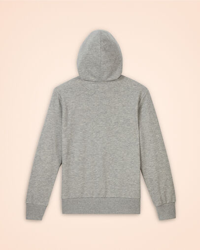 Printed Chuck Patch Full Zip Dark Grey Heather