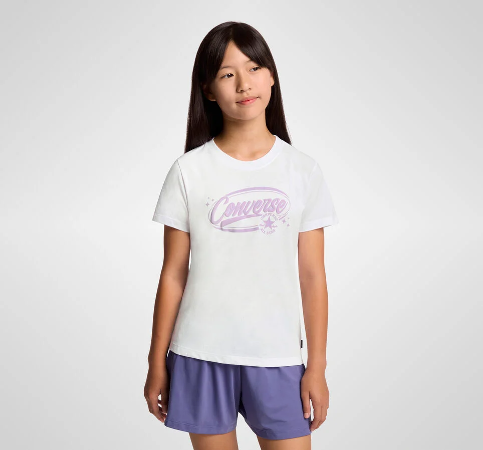 Puff Wordmark Short Sleeve T-Shirt White