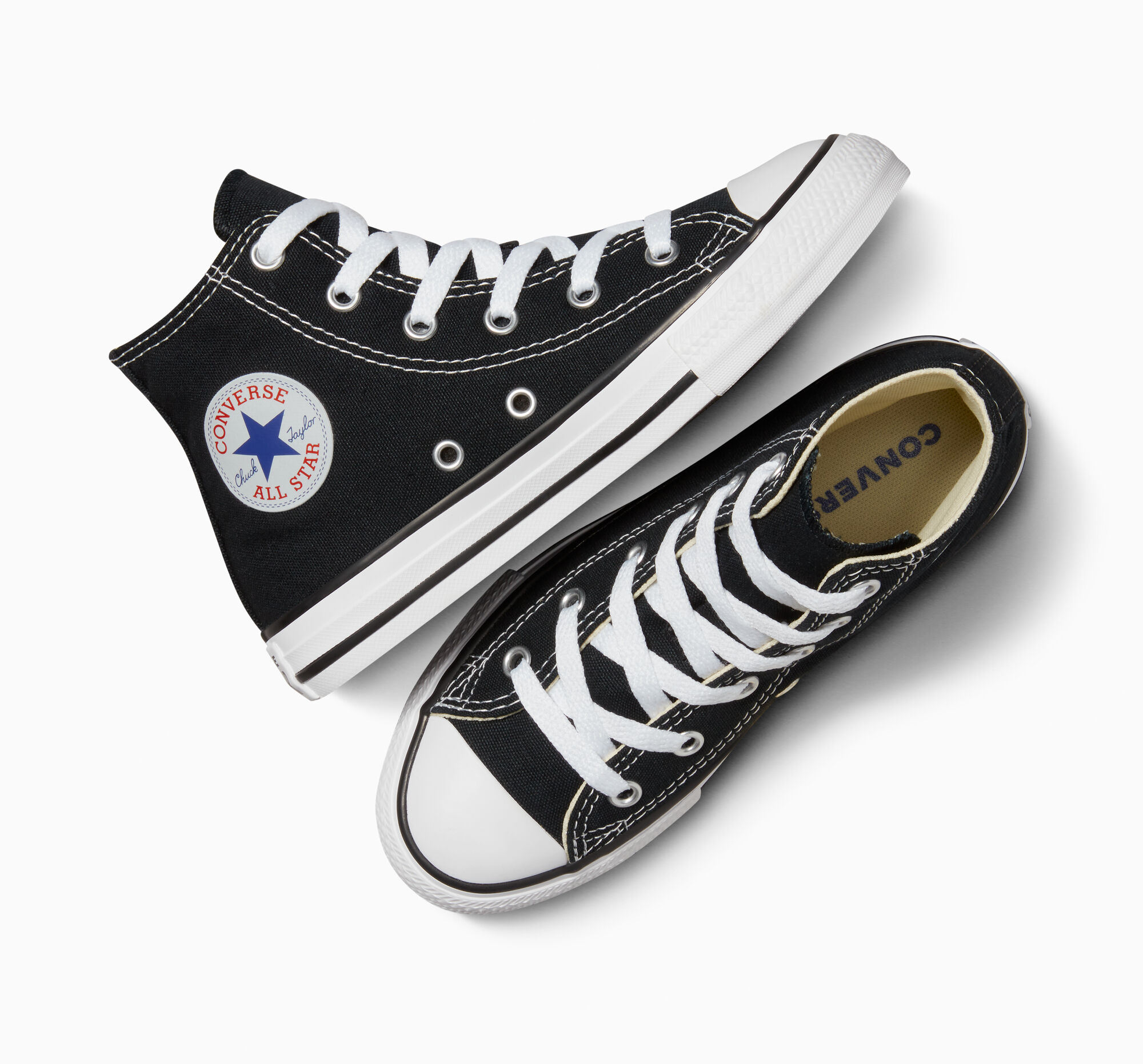 Chuck Taylor All Star Black High Top Little Kids' Shoe