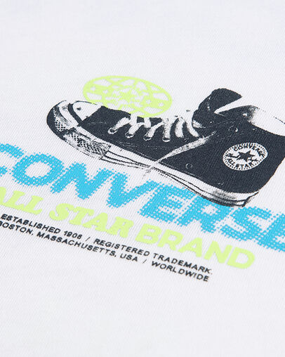 Heritage Relaxed Fit T-Shirt White, Full Body View