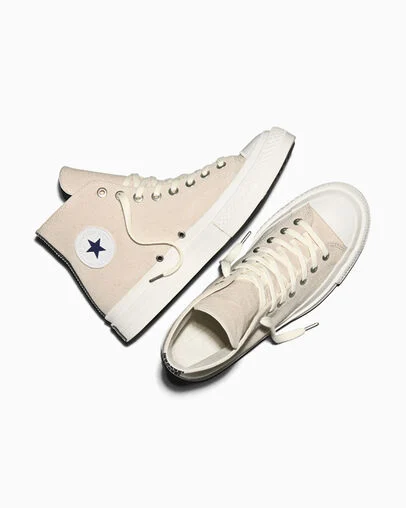 Converse First String Chuck Taylor Canvas Natural Undyed/Marshmallow, Angled View