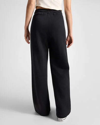 Fleece Pants Converse Black, Full Body View