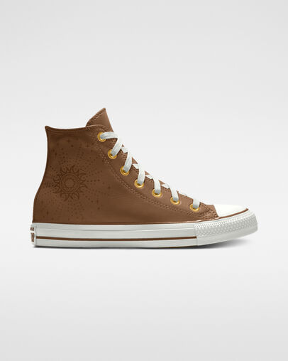 Custom Chuck Taylor All Star Leather High Top clove