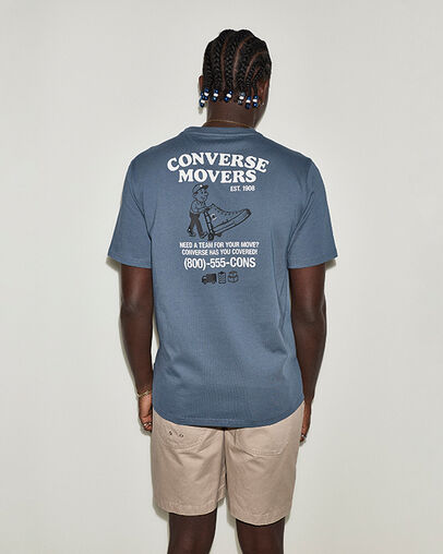 Converse Movers T-Shirt Wrought With Iron, Detail View
