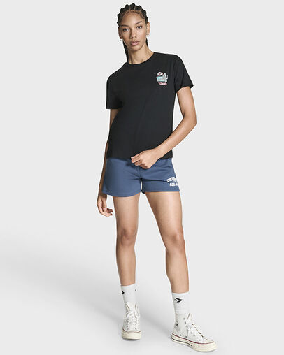 Motel T-Shirt Black, Back View