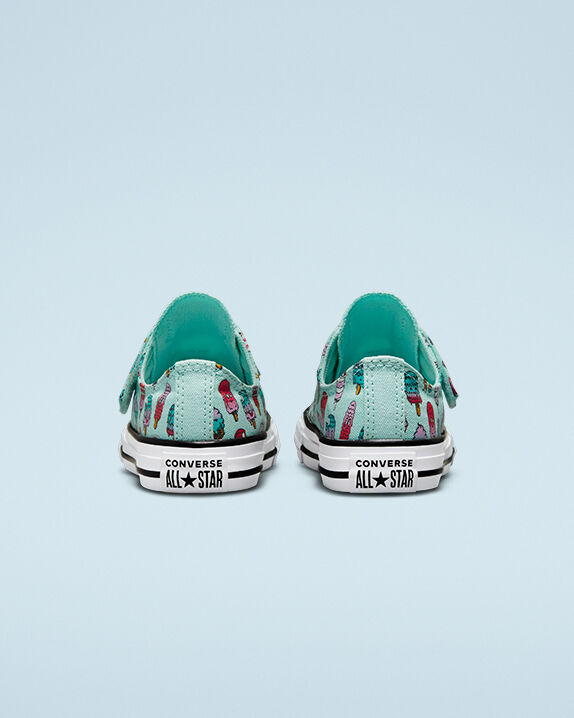 white velcro converse