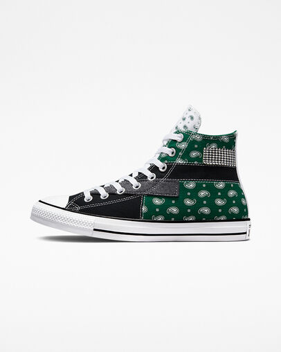 Chuck Taylor All Star Hacked Patterns Unisex High Top Shoe. Converse.com