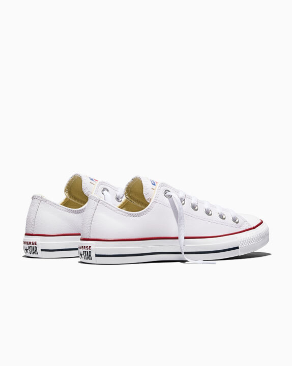 Chuck Taylor All Star Leather Unisex Low Top Shoe. Converse.com