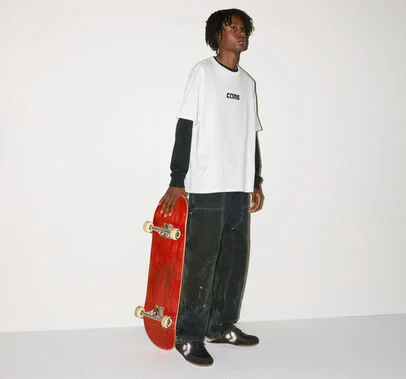 CONS Louie Lopez Pro 2 Total Eclipse/Swamp Green, On Foot Shot 1